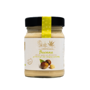 CBDGreece Buenna Λευκή Κρέμα Με Φουντούκι & Βούτυρο - 250gr