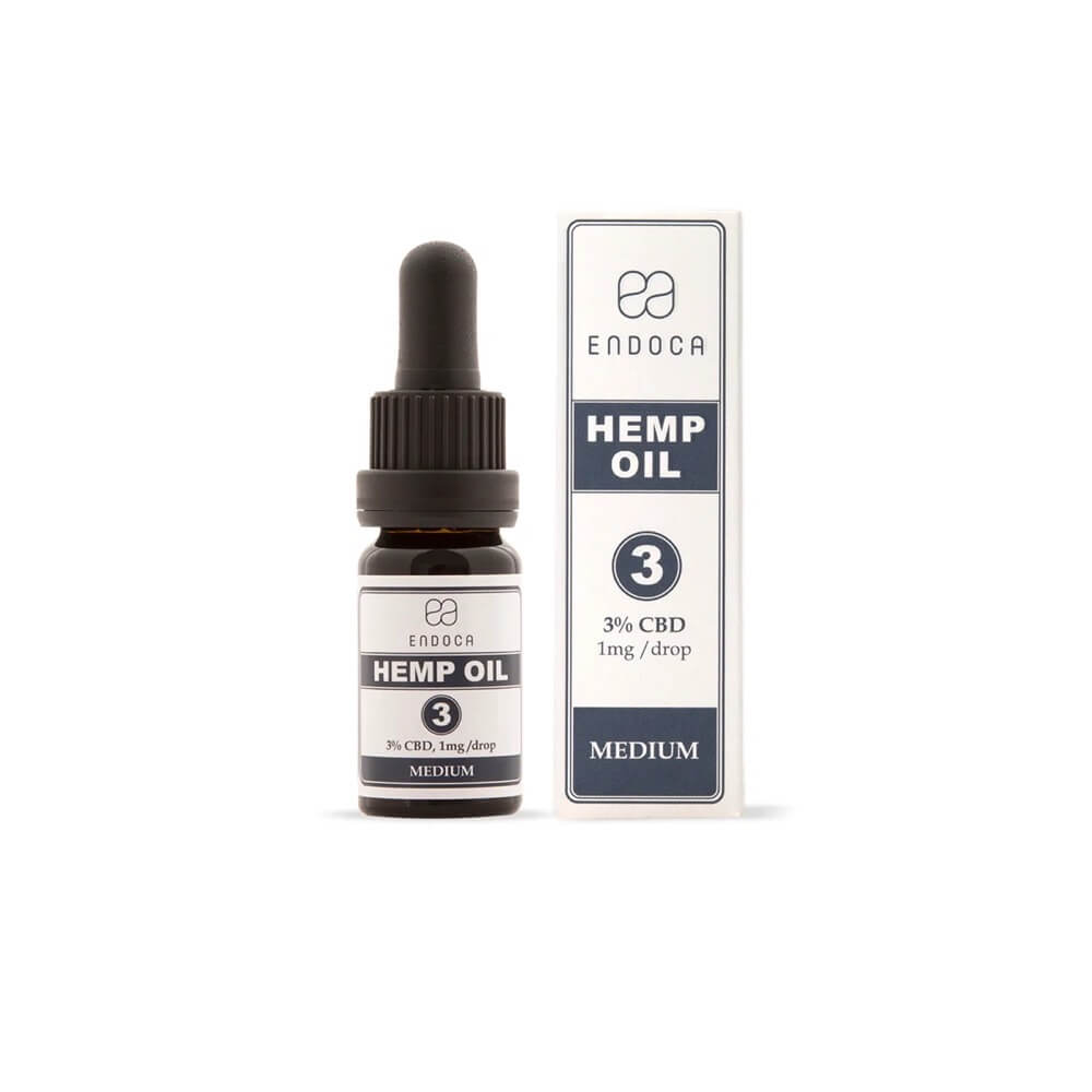 Endoca CBD Oil 3% (300mg) – 10ml