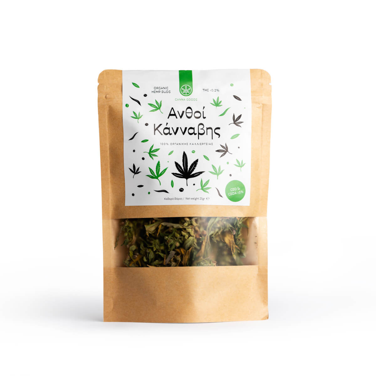 Canna Goods Ακατέργαστοι Aνθοί Kάνναβης - 25gr