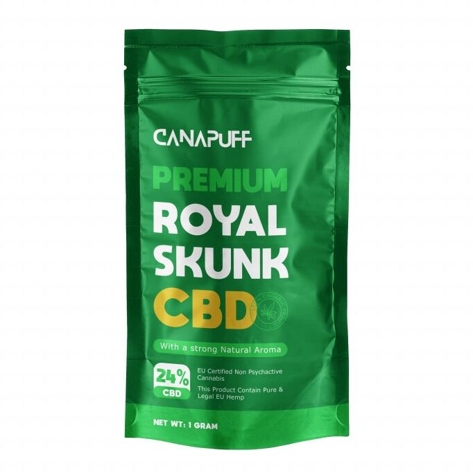 Canapuff Ανθοί Κάνναβης "Royal Skunk" CBD 24% - 5gr