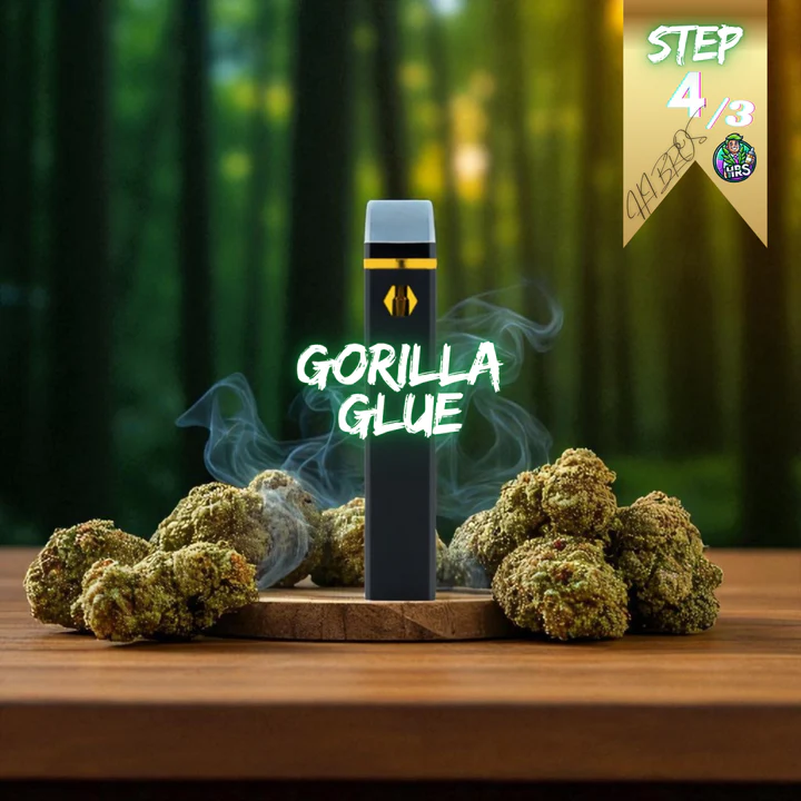 Hi Bros Disposable Vape Pen "Gorilla Glue" CBD Plus - 1 ml