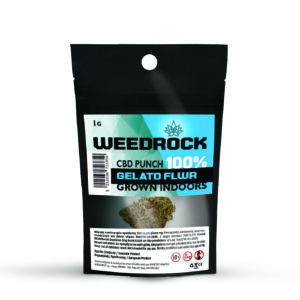 WeedBase Ανθοί Κάνναβης CBD Punch 100% "Gelato" - 2gr, 5gr